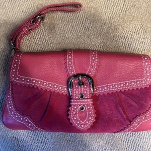 Isabella Fiore Pink Wristlet